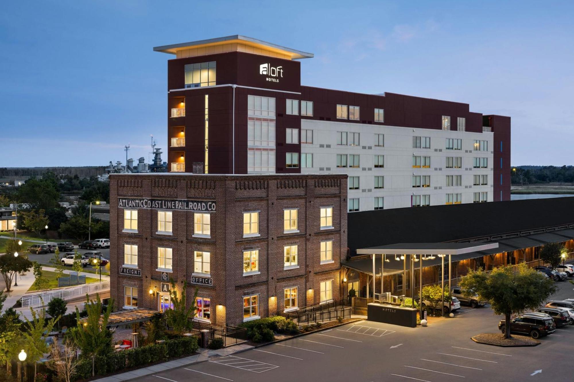Aloft Wilmington At Coastline Center Hotel Exterior foto