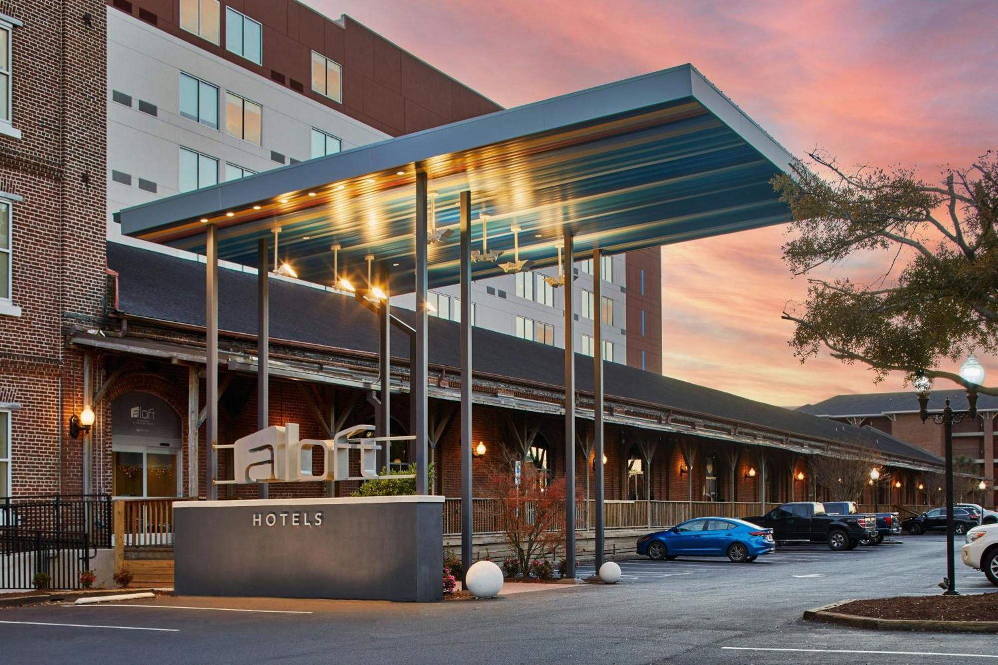Aloft Wilmington At Coastline Center Hotel Exterior foto